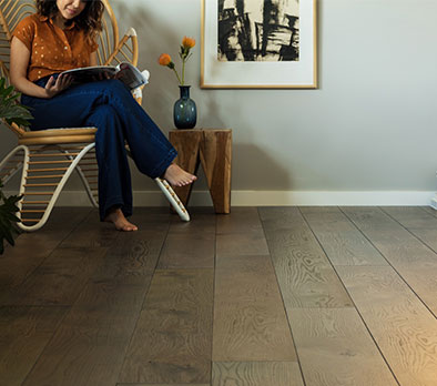Hardwood flooring in home | Vallow Floor Coverings | Edwardsville, IL