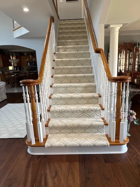 Mesenbrink 86576 Appreciation Shaw Carpet on Steps Picture 1